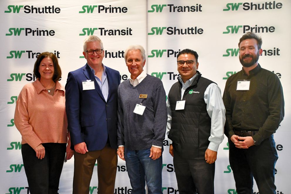 L-R: Deb Barber, Erik Hansen, Ron Case, Manik Dhar, Quinn Kliman
